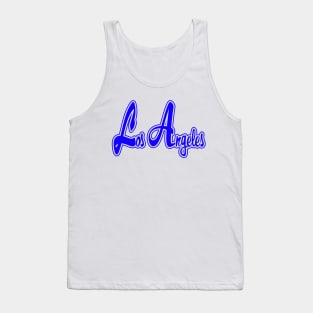 Los Angeles Blue Tank Top